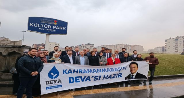 Deva Partisi Kahramanmaraş Teşkilatı Kültürparkı Gündemine Aldı