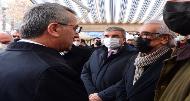 Başkan Güngör Doğan’ın Cenaze Törenine Katıldı