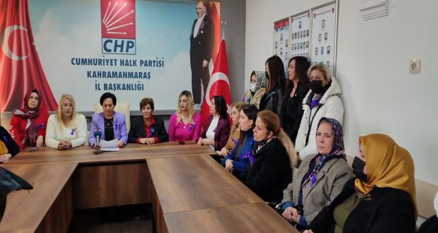 Cumhuriyet Halk Partisi Kadın Kolları 8 Mart Dünya Emekçi Kadınlar Günü Kutlaması