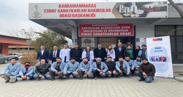 Kahraman'dan El Halat İmalat Elemanı Kursu'na Ziyaret