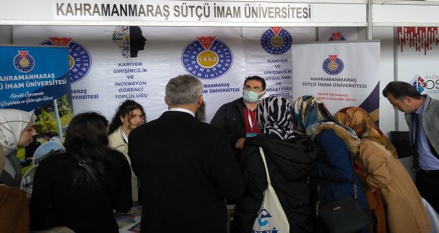 KSÜ, İpek Yolu Kariyer Fuarına Damga Vurdu