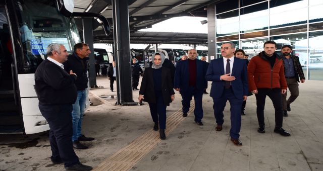 Otobüs Terminali’nde Çalışmalar Tamam