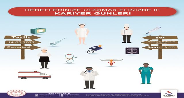 Sanko Üniversitesi Pazarcık'ta Kariyer Günleri Düzenliyor