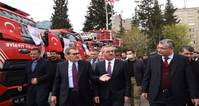 Güngör - Yeni Hizmet Araçları Kahramanmaraş'a Hayırlı Olsun