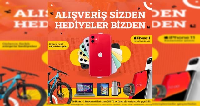 Hem Yüzde 80 İndirim Hem de Yüzlerce Hediye