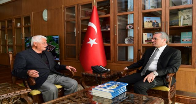 Başkan Güngör Özal’ı Makamında Ağırladı