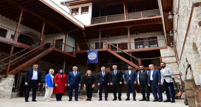 Çokal İle Şehrin Önemli Yerleri Ziyaret Edildi