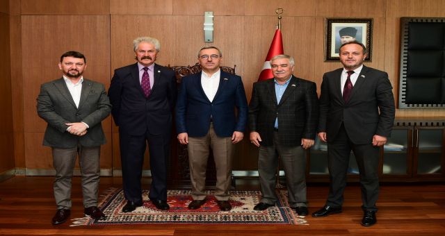 Kafkas Kültür Derneği’nden Başkan Güngör’e Teşekkür Ziyareti