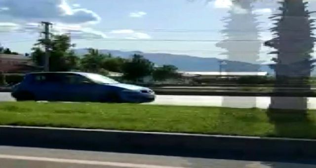 Kahramanmaraş'ta ters yönde akan trafiğe karşı ilerledi