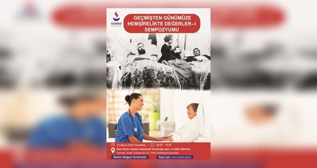 Sanko Üniversitesinde Hemşirelik Sempozyomu