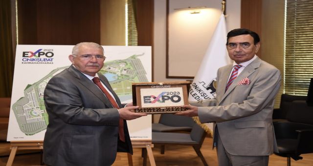 Başkan Mahçiçek’e Pakistan’dan EXPO 2023 ziyaret