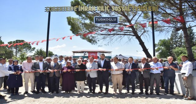 Başkan Okumuş Türkoğlu'na Bir Tesis Daha Kazandırdı