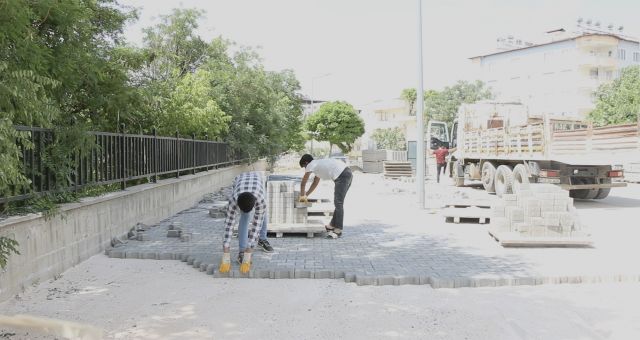 Pazarcık’ta Caddeler Büyükşehir’le Güzelleşiyor