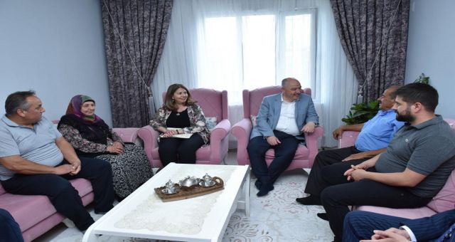 Vali Coşkun’dan Şehit Ailelerimize Ve Gazilerimize Ziyaret