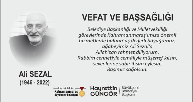 Başkan Güngör; “Başımız Sağ Olsun”
