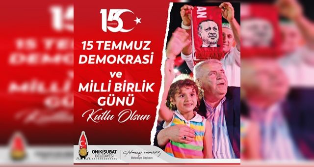 Başkan Mahçiçek; Türkiye Aşkıyla, Darbecilere Ve Hainlere Geçit Vermedik, Vermeyeceğiz