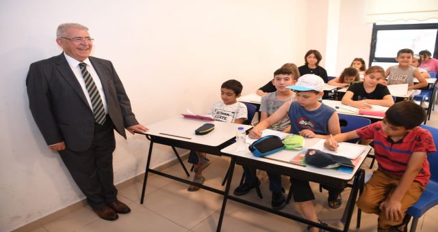 Başkan Mahçiçek, Yaz Kurslarının Açılışına Katıldı