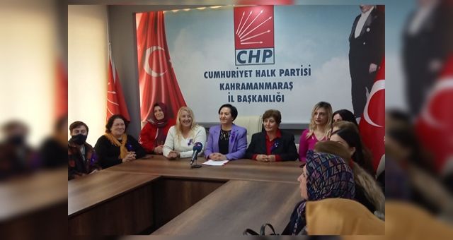 Chp Kadın Kolları Başkanı İşlek'ten Açıklama