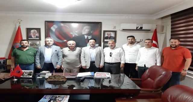 Deva Partisi İl Başkanı Emekliler Derneğine Üye Olan İlk Siyasi Parti İl Başkanı Oldu