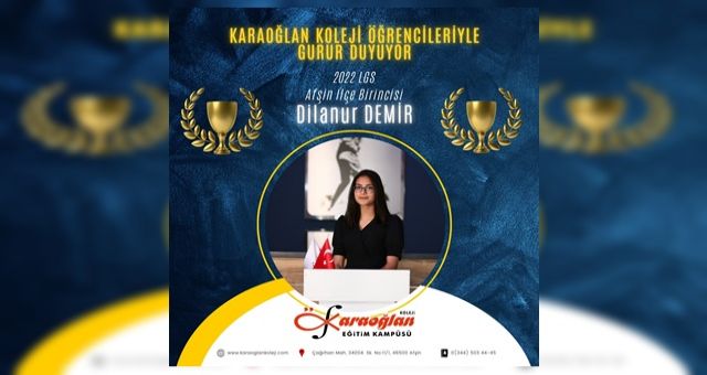 Karaoğlan Kolejinde Alışılmış Başarılar Artarak Devam Ediyor.