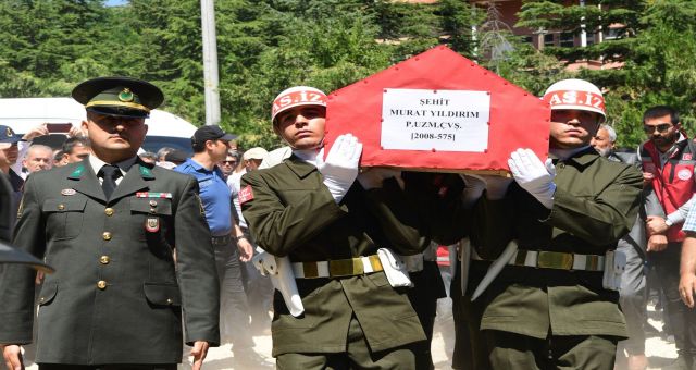 Şehit Yıldırım Son Yolculuğuna Uğurlandı