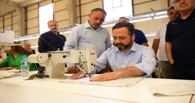 Başkan Gürbüz, “Kentimiz, Tekstille Yeni Bir Sinerji Yakaladı”