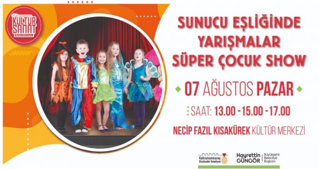 Büyükşehir Etkinlikleri Çocuklarla Buluşmaya Devam Ediyor