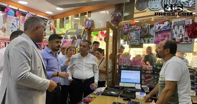 İyi Parti Heyeti Kahramanmaraş’ta Esnaf Ziyaret Etti