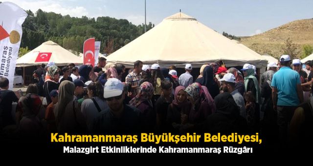 Kahramanmaraş Büyükşehir Belediyesi, Malazgirt Etkinliklerinde Kahramanmaraş Rüzgârı