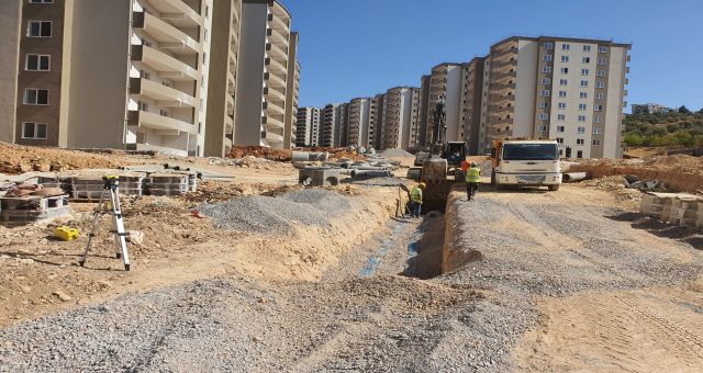 Yenikent Toplu Konut Alanı Altyapı Çalışmaları Tamamlandı