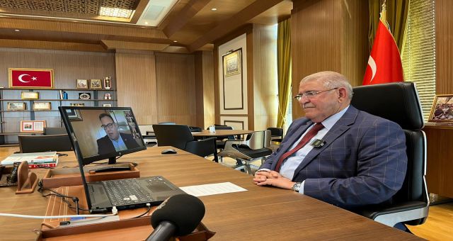 Başkan Mahçiçek, Expo 2023’e Katılacak Olan Karadağ’lı Yetkililerle Çevrimiçi Toplantı Yaptı