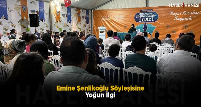 Emine Şenlikoğlu Söyleşisine Yoğun İlgi