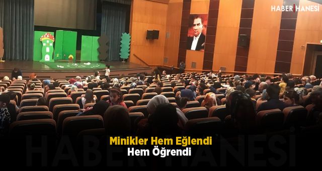 Minikler Hem Eğlendi Hem Öğrendi