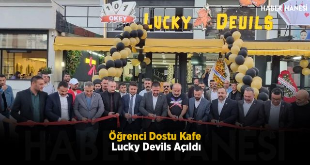Öğrenci Dostu Kafe Lucky Devils Açıldı