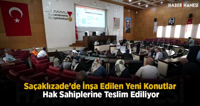 Saçaklızade’de İnşa Edilen Yeni Konutlar Hak Sahiplerine Teslim Ediliyor