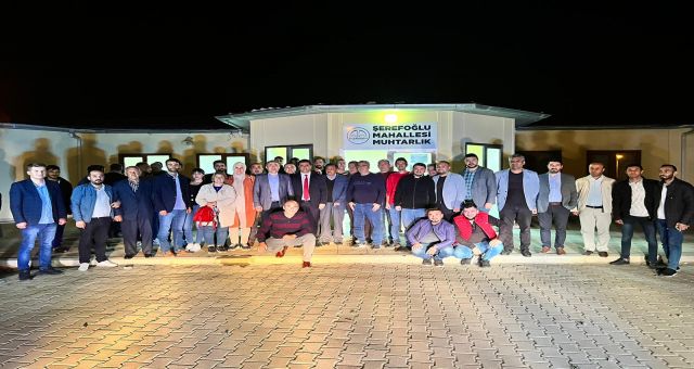 Şerefoğlu Mahallesi Deva'sıyla Buluştu