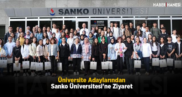Üniversite Adaylarından Sanko Üniversitesi'ne Ziyaret