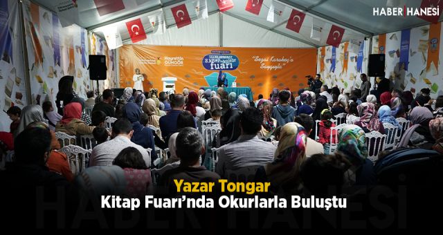Yazar Tongar Kitap Fuarı’nda Okurlarla Buluştu