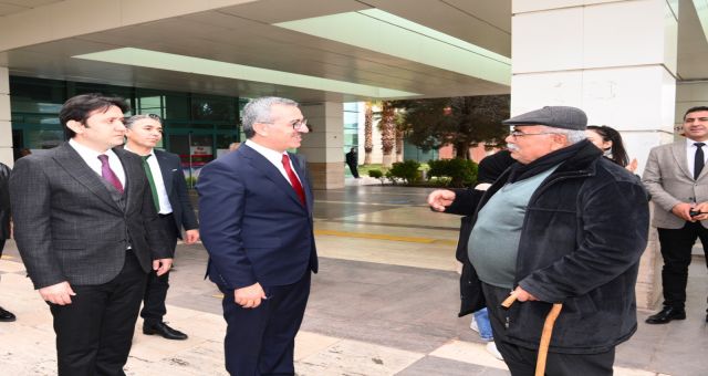 Başkan Güngör’den Şehir Hastanesi’ne Ziyaret