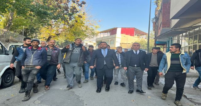 Dulkadiroğlu’nda pazar yeri krizine Başkan Çabukel el attı!