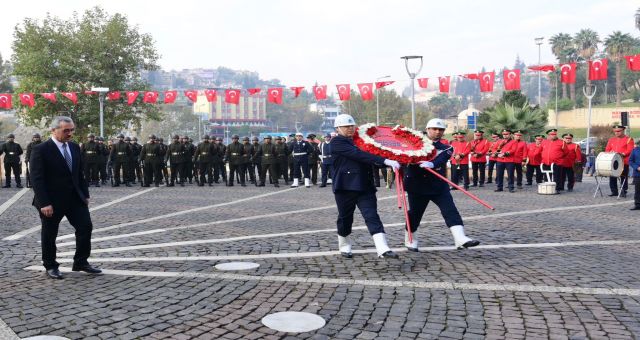 Gazi Mustafa Kemal Atatürk Vefatının Yıl Dönümünde Törenle Anıldı