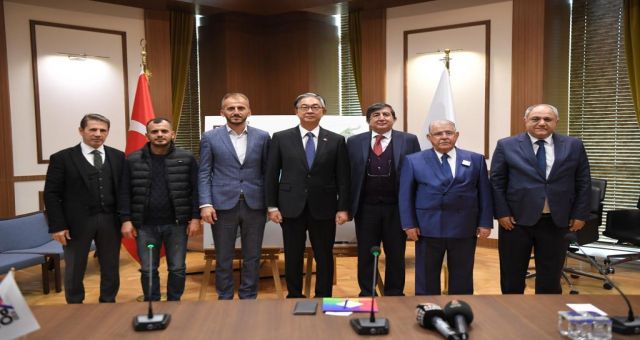 Güney Kore’nin Türkiye Büyükelçisinden Kahramanmaraş’a EXPO 2023 ziyareti