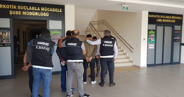 Kahramanmaraş'ta Uyuşturucu Ticareti Şüphelisi 4 Kişi Tutuklandı