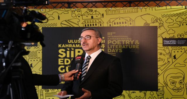 Başkan Güngör, Canlı Yayında Uluslararası Şiir ve Edebiyat Günleri’ni Anlattı