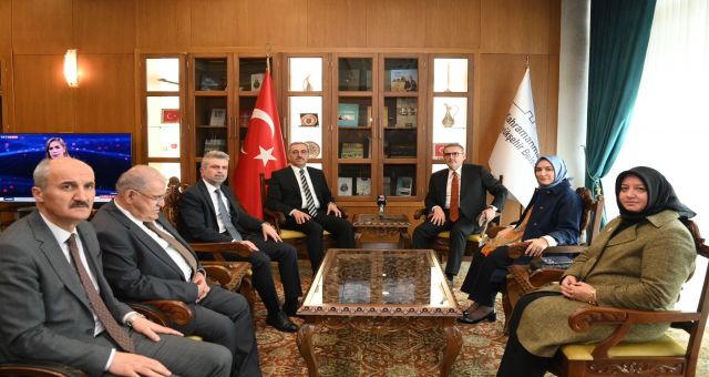 Başkan Güngör, Mahir Ünal’ı Ağırladı