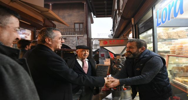 Başkan Güngör Saraçhane’de