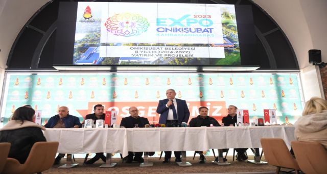 Başkan Mahçiçek; 8 Yılda Onikişubat’a 2 Milyar 41 Milyon TL'lik Yatırım Yaptık