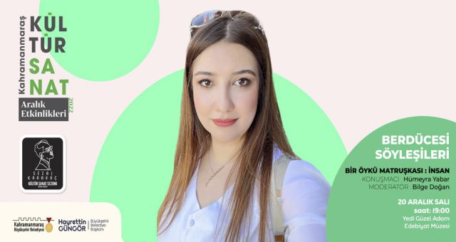 Berdücesi Söyleşileri’nin Konuğu Hümeyra Yabar Olacak