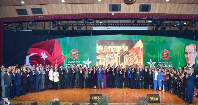 Gaziantep'in Yıldızları Ödül Töreni Yapıldı