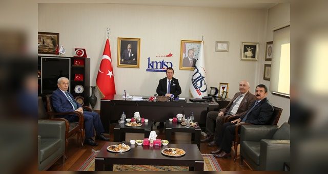 Rektör Yasım’dan KMTSO Başkanı Buluntu’ya “Hayırlı Olsun” Ziyareti